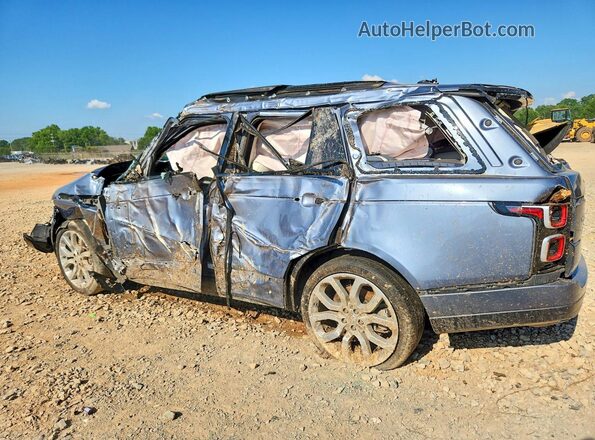 SALGS2SV2KA533129 2019 LAND ROVER RANGE Серый Задняя левая четверть