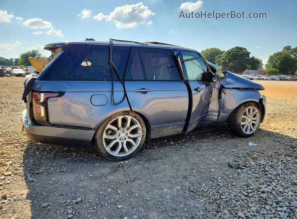 SALGS2SV2KA533129 2019 LAND ROVER RANGE Серый Задняя правая четверть