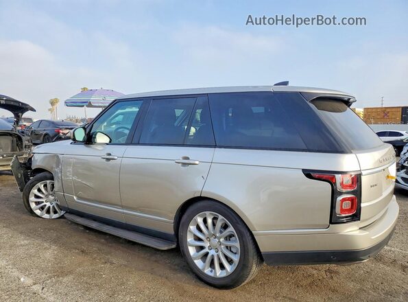 SALGS2SV3KA539716 2019 LAND ROVER RANGE Tan Rear left