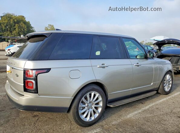 SALGS2SV3KA539716 2019 LAND ROVER RANGE Tan Rear right