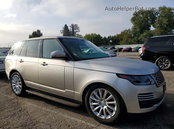 SALGS2SV3KA539716 2019 LAND ROVER RANGE Tan Front right