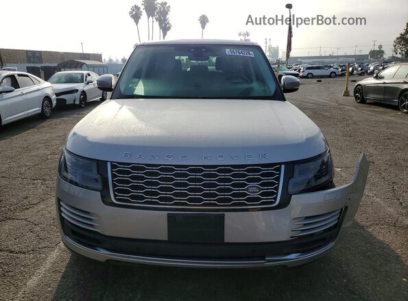 SALGS2SV3KA539716 2019 LAND ROVER RANGE Tan Front view