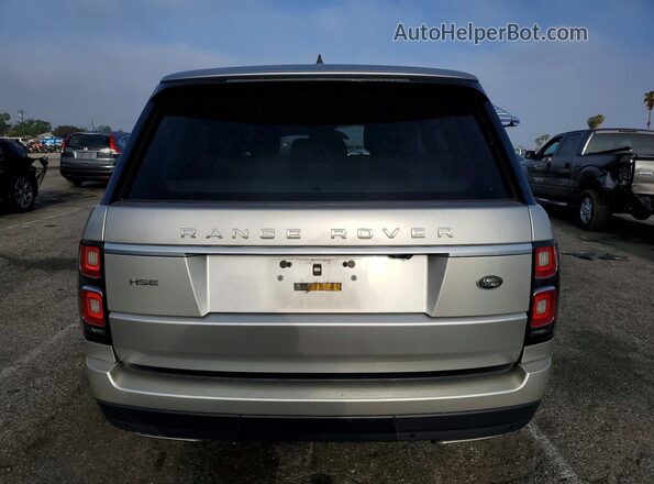 SALGS2SV3KA539716 2019 LAND ROVER RANGE Tan Rear view