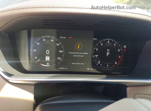 SALGS2SV4KA522830 2019 LAND ROVER RANGE Black 