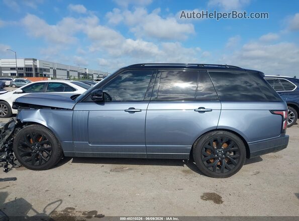SALGS2SV4KA530054 2019 LAND ROVER RANGE ROVER Синий Панорамный вид салона 360°