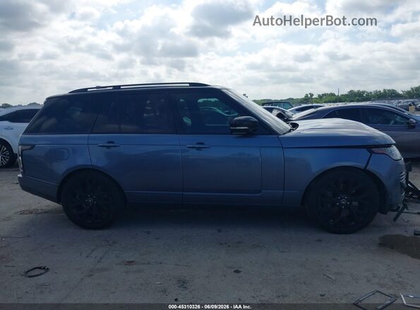 SALGS2SV4KA530054 2019 LAND ROVER RANGE ROVER Синий Вид задней части салона