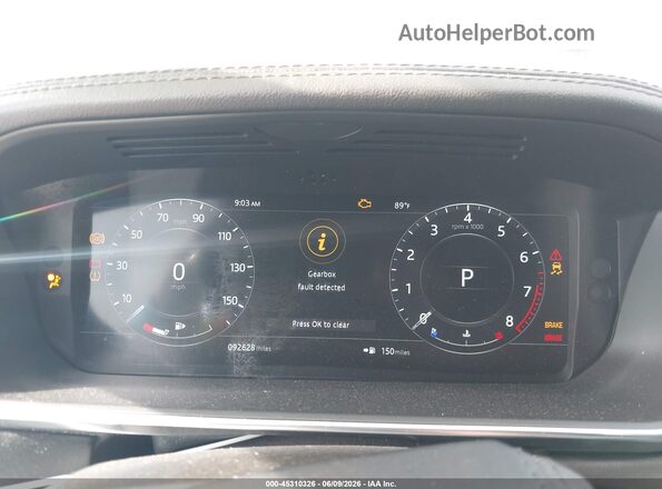 SALGS2SV4KA530054 2019 LAND ROVER RANGE ROVER Синий Вид задних сидений