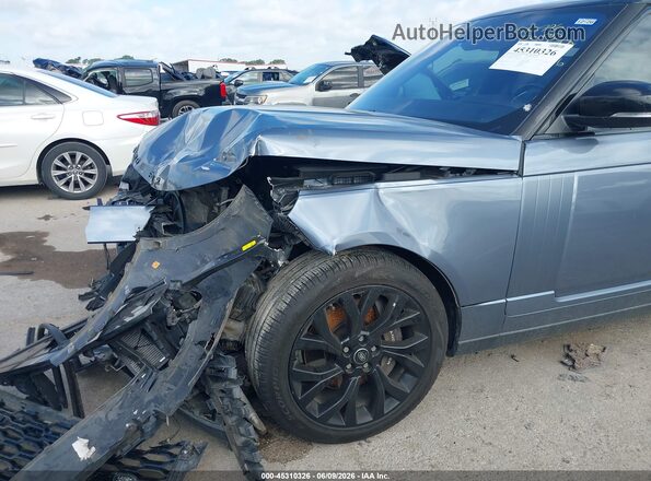 SALGS2SV4KA530054 2019 LAND ROVER RANGE ROVER Синий Вид спереди