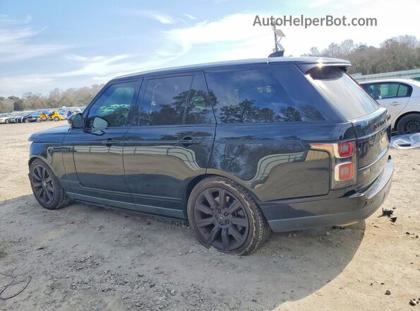 SALGS2SV5KA528796 2019 LAND ROVER RANGE Black Trasero izquierdo