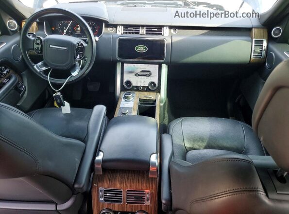 SALGS2SV5KA528796 2019 LAND ROVER RANGE Black Vista del salpicadero