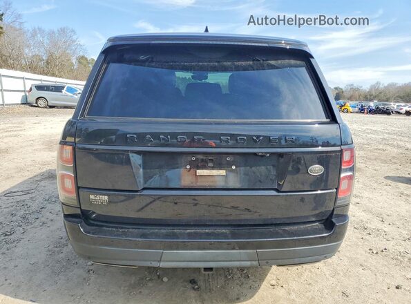 SALGS2SV5KA528796 2019 LAND ROVER RANGE Black Vista trasera
