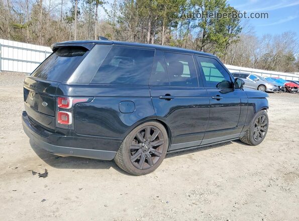 SALGS2SV5KA528796 2019 LAND ROVER RANGE Black Trasero derecho