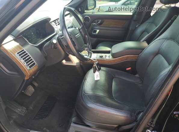 SALGS2SV5KA528796 2019 LAND ROVER RANGE Black Vista interior delantera