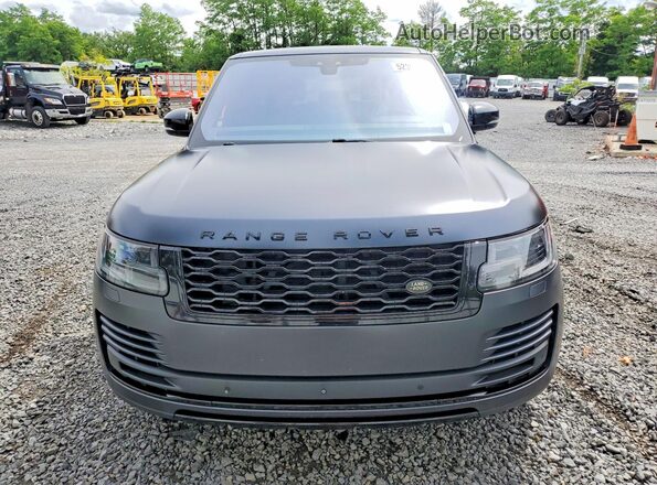 SALGS2SV6KA533604 2019 LAND ROVER RANGE Charcoal წინა ხედი