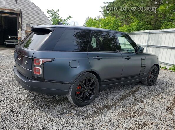 SALGS2SV6KA533604 2019 LAND ROVER RANGE Charcoal უკანა მარჯვენა