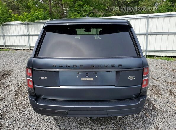 SALGS2SV6KA533604 2019 LAND ROVER RANGE Charcoal უკანა ხედი