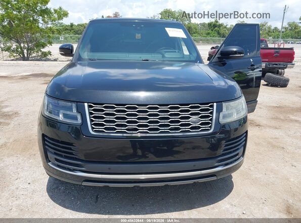 SALGS2SV7KA543770 2019 LAND ROVER RANGE ROVER Черный Вид спереди