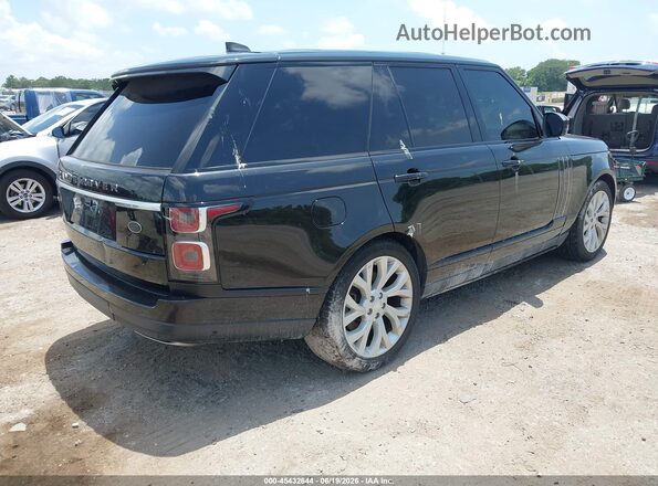 SALGS2SV7KA543770 2019 LAND ROVER RANGE ROVER Черный Задняя правая четверть