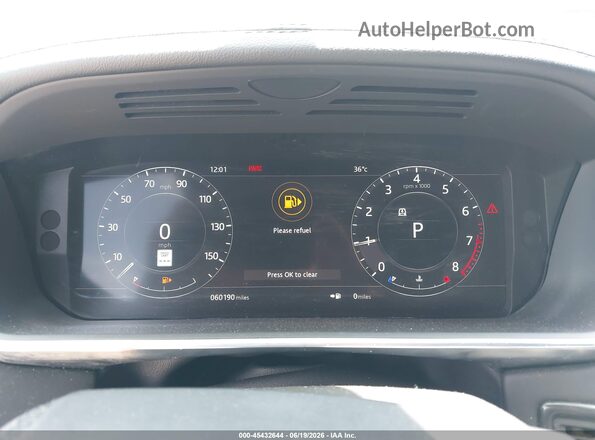 SALGS2SV7KA543770 2019 LAND ROVER RANGE ROVER Черный Вид задних сидений