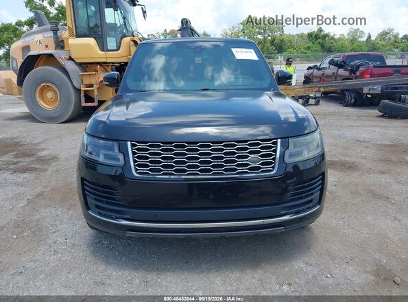 SALGS2SV7KA543770 2019 LAND ROVER RANGE ROVER Черный Вид щитка приборов