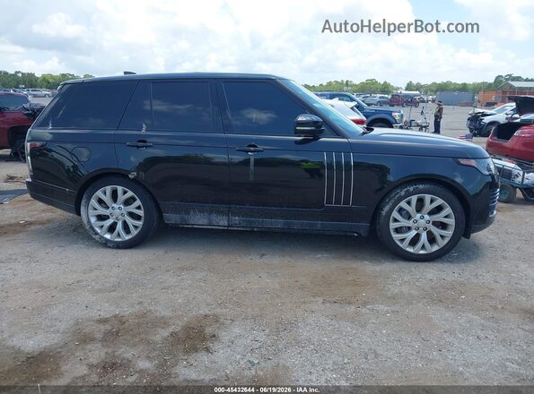SALGS2SV7KA543770 2019 LAND ROVER RANGE ROVER Черный Вид задней части салона