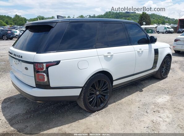 SALGS2SV8JA388256 2018 LAND ROVER RANGE ROVER White Հետևի աջ