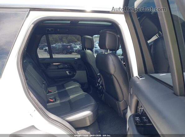 SALGS2SV8JA388256 2018 LAND ROVER RANGE ROVER White VIN կոդի պիտակի տեսք