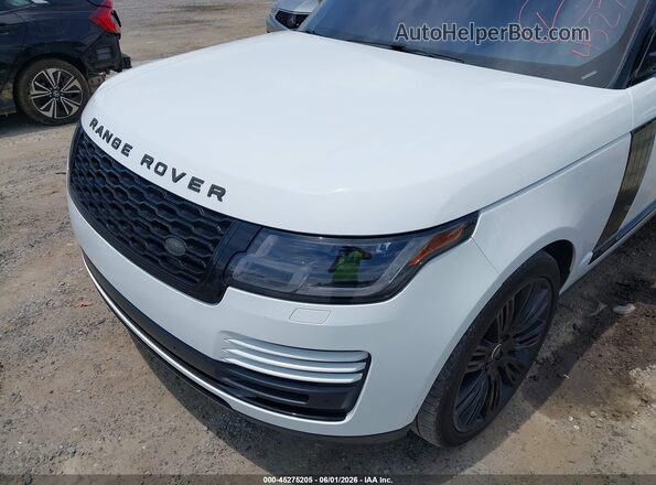 SALGS2SV8JA388256 2018 LAND ROVER RANGE ROVER White Դիմացի տեսք