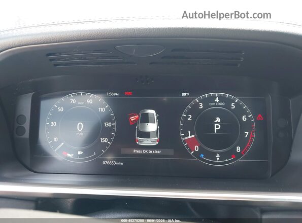 SALGS2SV8JA388256 2018 LAND ROVER RANGE ROVER White Հետևի նստատեղերի տեսք