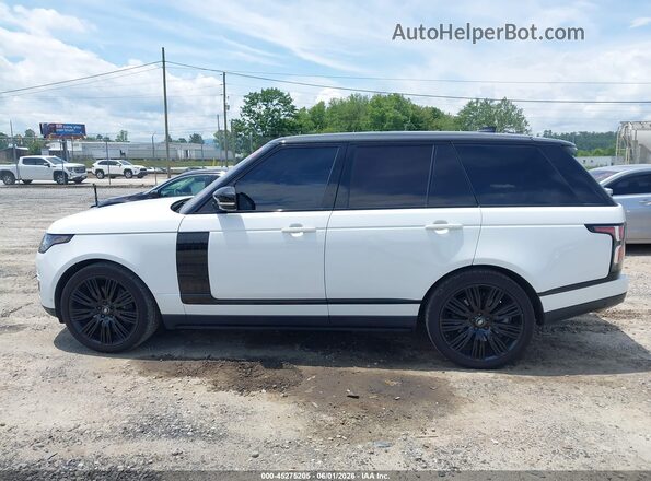 SALGS2SV8JA388256 2018 LAND ROVER RANGE ROVER White Սալոնի 360 աստիճան տեսք