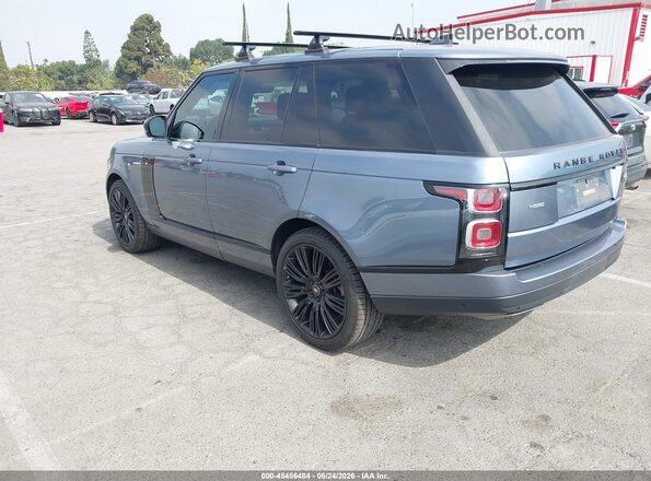 SALGS2SV8JA388872 2018 LAND ROVER RANGE ROVER Blue Задня ліва чверть