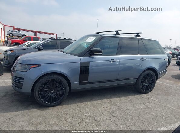 SALGS2SV8JA388872 2018 LAND ROVER RANGE ROVER Blue Панорамний вид салону 360°