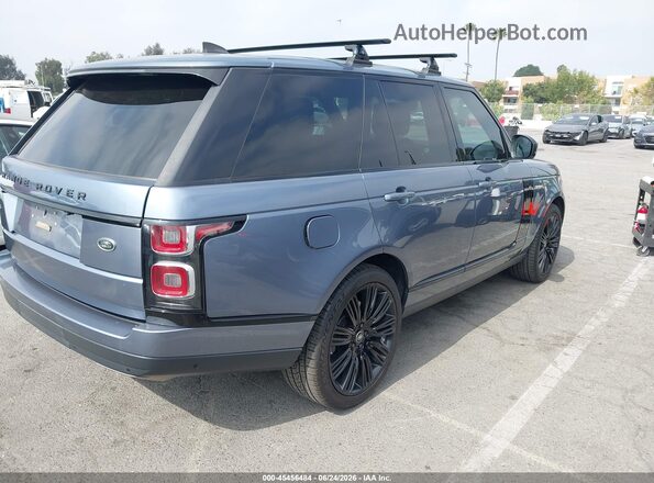 SALGS2SV8JA388872 2018 LAND ROVER RANGE ROVER Blue Задня права чверть