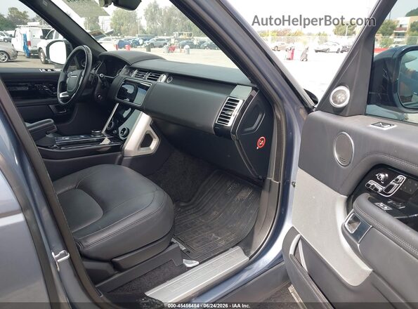SALGS2SV8JA388872 2018 LAND ROVER RANGE ROVER Blue Вид салону спереду