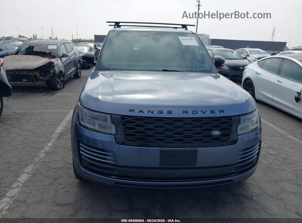SALGS2SV8JA388872 2018 LAND ROVER RANGE ROVER Blue Вид спереду