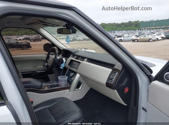 SALGS2VF0GA257254 2016 LAND ROVER RANGE ROVER White Vista interior delantera