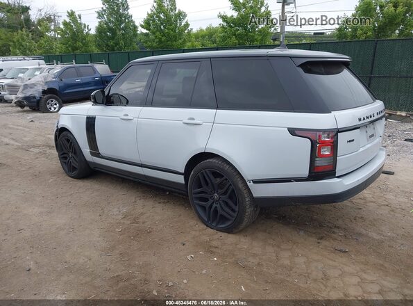 SALGS2VF0GA257254 2016 LAND ROVER RANGE ROVER White Trasero izquierdo