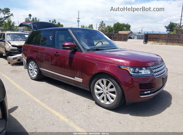 SALGS2VF0GA282039 2016 LAND ROVER RANGE ROVER Red უკანა სალონის ხედი