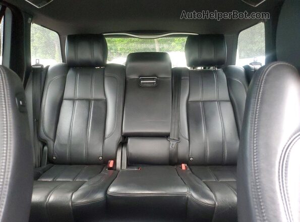 SALGS3EF3GA260512 2016 LAND ROVER RANGE Charcoal Հետևի նստատեղերի տեսք