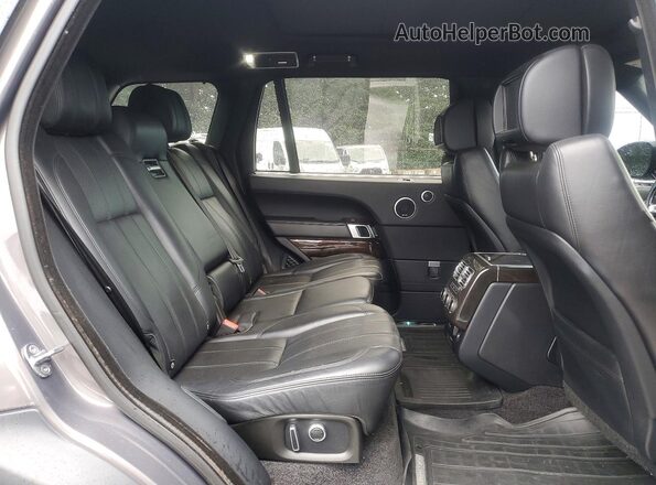 SALGS3EF3GA260512 2016 LAND ROVER RANGE Charcoal Սալոնի հետևի տեսք