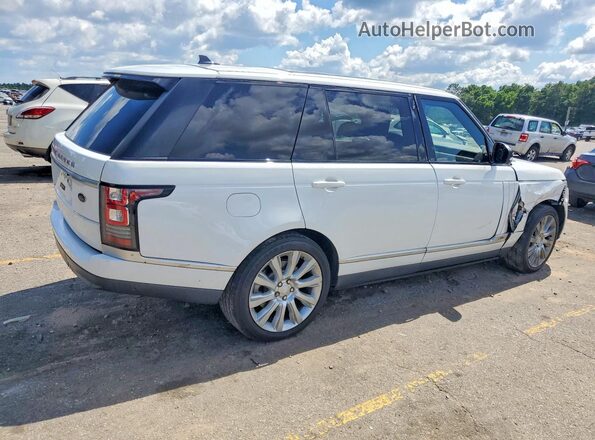 SALGS3EFXGA284161 2016 LAND ROVER RANGE White Rear right