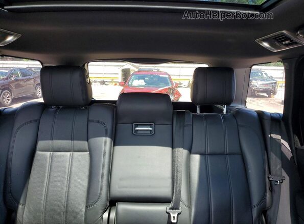 SALGS3EFXGA284161 2016 LAND ROVER RANGE White Rear seats view