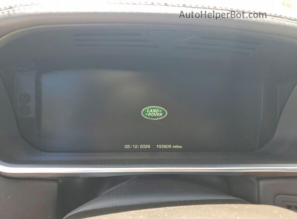 SALGS3EFXGA284161 2016 LAND ROVER RANGE White Instrument cluster view