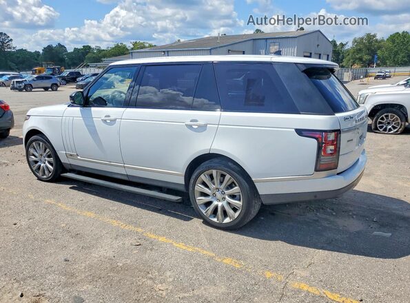 SALGS3EFXGA284161 2016 LAND ROVER RANGE White Rear left