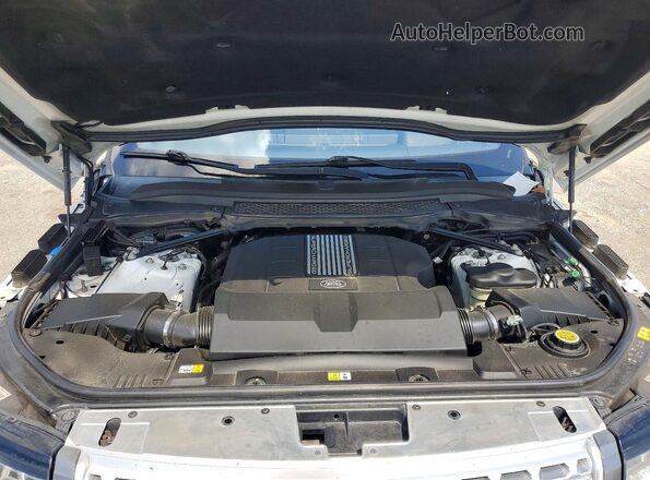 SALGS3EFXGA284161 2016 LAND ROVER RANGE White Engine compartment view
