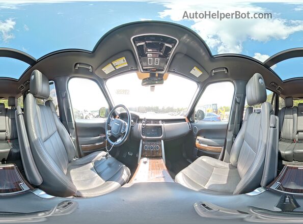 SALGS3EFXGA284161 2016 LAND ROVER RANGE White 360 interior view