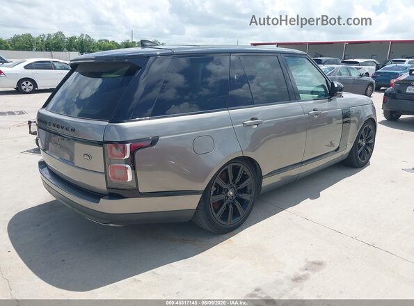 SALGS4RY3LA410498 2020 LAND ROVER RANGE ROVER Gray უკანა მარჯვენა