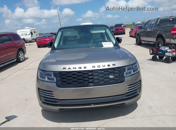 SALGS4RY3LA410498 2020 LAND ROVER RANGE ROVER Gray ხელსაწყოთა პანელის ხედი