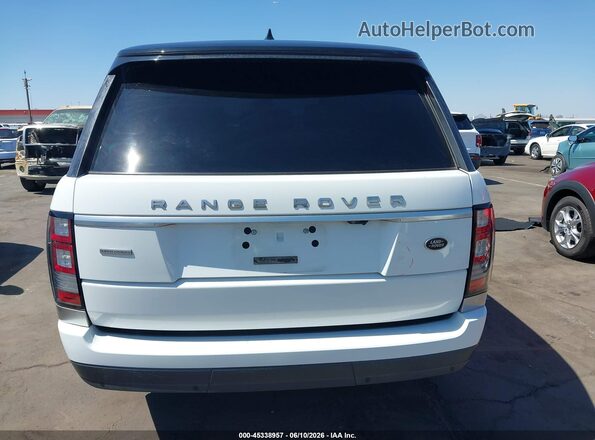 SALGS5FE1HA352172 2017 LAND ROVER RANGE ROVER White 