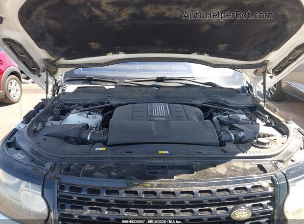 SALGS5FE1HA352172 2017 LAND ROVER RANGE ROVER White უკანა ხედი